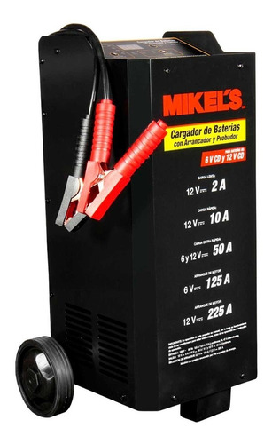 Cargador Baterías Arrancador Probador Mikels Cbap-225 6 Y12v