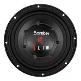 Subwoofer Bomber Slim 8 200rms 4ohms Extra Chato Oferta !!