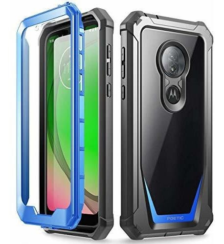 Funda Transparente Resistente Para Moto G7 Play, Funda Optim