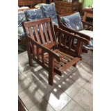 Sillon Futon Individual (3 Posiciones) Algarrobo