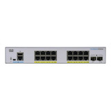 Switch Cisco Cbs250-16p-2g 16 Puertos Gigabit Poe + 2 Sfp 