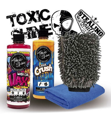 Toxic Shine | Kit Combo Lavado | Básico #53 | Shampoo + Cera