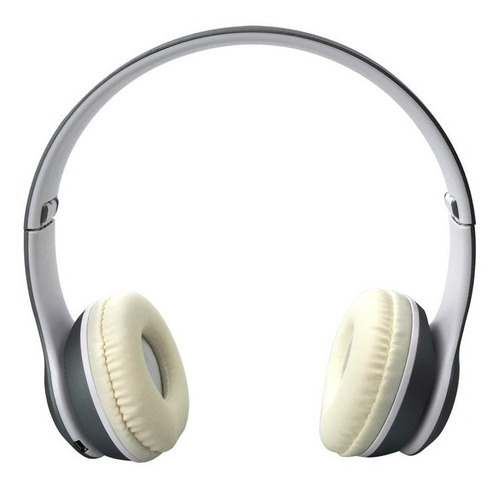 Auriculares Inalambricos Bluetooth Noga Celular Tv Microfono Color Gris