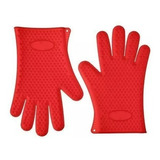 Guantes Silicona Resistente Al Calor Antideslizante (par)