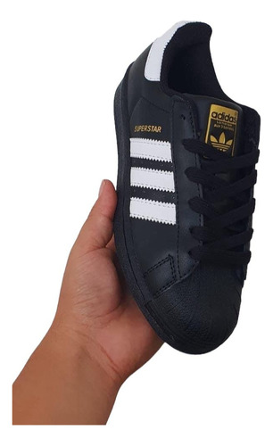 Zapatillas adidas Superstar Negra