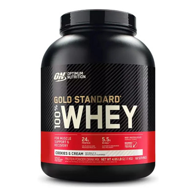 Proteina En Polvo Optimum Nutrition Gs 100% Galletas Con Crema (4.65 Lb) Whey | Meses sin interés