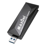 Adaptador Wifi Usb Maxuni Ax1800 Para Pc, 2.4g/5g, Mu-mimo, 