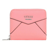 Cartera Guess Para Mujer  Hu-sf765355 Rosa Casual