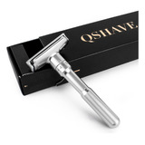 Barbeador Qshave Safety Razor 6 Niveis Tipo Merkur Futur +nf