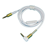 Cable Aux 1.2mt Con Mic P/ Auricular Y Boton Mano Libre Htec