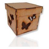 Caja Mariposas 10x10x10 Pack X10 Unidades