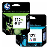 Hp 122xl Negro + Hp 122 Color  Original Combo Oferta