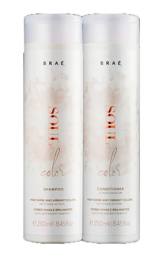 Kit Soul Color Braé Shampoo Condicionador 2x250ml