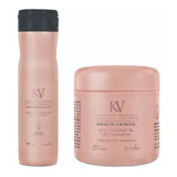 Kit Shampoo + Mascara De Keratina Vegetal Ossono X250