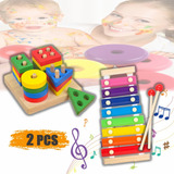 Xilofono Infantil Didactico 8 Notasjuguete Apilable Montesso