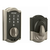 Schlage Camelot Cerradura De Seguridad Color Níquel Satinado