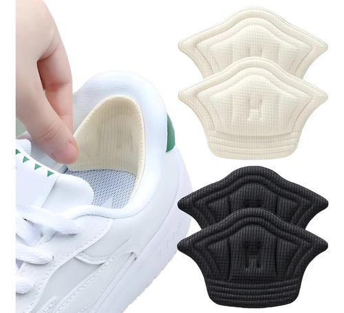 2pares Taloneras Protector Talones Antideslizante Anti Dolor
