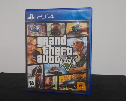 Grand Theft Auto V Standard Edition Ps4 Físico Usado