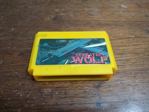 Operation Wolf Cartucho Sega Family Game
