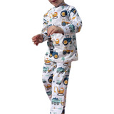 Pijama Invierno Niños Nena Bebe 100% Algodón Hipoalergénico