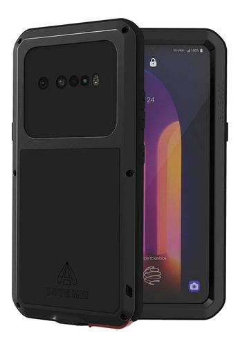 Love Mei LG V60 Thinq Case With Tempered Glass Screen Protec