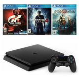 Consola Playstation 4 Ps4 Sony Slim 1t Cuh-2115b +3 S