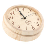 Reloj De Pared De Madera Relojes De Dormitorio Herramienta