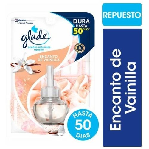 Glade Repuesto Aceites Naturales Encanto De Vainilla 1un