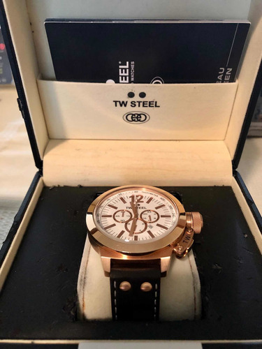 Reloj Tw Steel Ceo Canteen 1020 Rose Gold 50mm