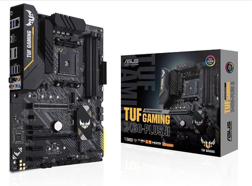 Asus Tuf Gaming B450-plus Ii Amd Am4 Ryzen 5000, Placa Base 