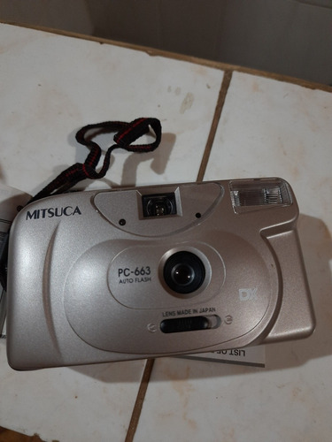 Câmera Fotográfica Antiga Mitsuca Made In Japan