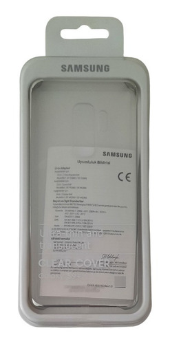 Funda Samsung Clear Cover Galaxy S9 + Plus Original Cert.