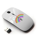 Koolmouse [ratón Inalámbrico Óptico 2.4g] [be Happy Rainbow]