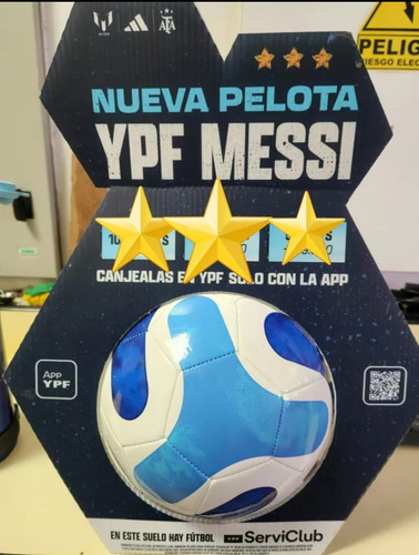 Pelota Ypf Messi 2023