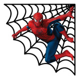 Vinilos Infantiles Telaraña Spiderman - 1mx1m