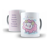 Caneca Xícara Signo Áries - Porcelana 325ml Md96