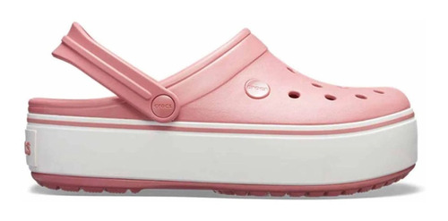 Crocs Originales Crocband Platform Clog - Rosa Viejo