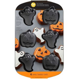 Molde Pastel Fantasma Y Calabaza Halloween Wilton 2105-8961