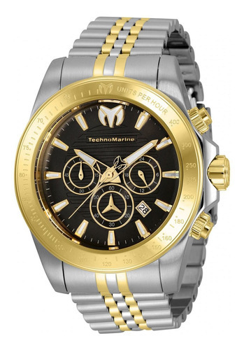 Reloj Technomarine Tm-220146 Acero, Oro Hombres