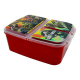 Caja Lunchera Hermetico Con Divisiones Jurassic Word Origin.