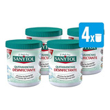 Sanytol Desinfectante Quitamanchas Ropa Color Pack X4