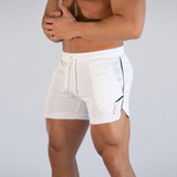 Short Corto Deportivo Ejercicio Gym Slim Fit Elástico Hombre