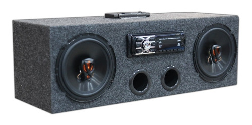 Caixa Deitada Radio Bluetooth Par Falante 6 Jbl Selenium