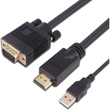 Cable Adaptador Hdmi A Vga De 1 Metro