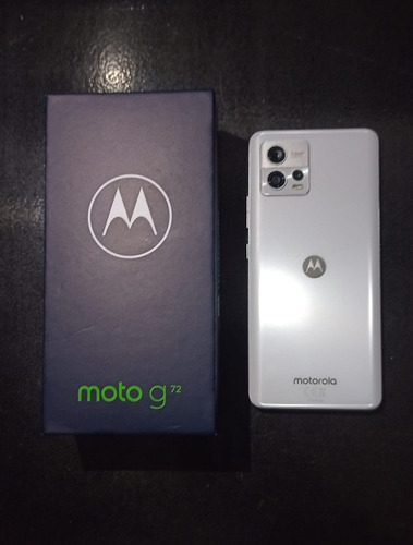 Celular Motorola Moto G72 Blanco 128gb 