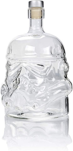 Botella De Vidrio Star Wars Stormtrooper Decantador Licores