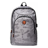 Back Pack Hombre Vermonti By Aldo Conti (h8486) Color Gris