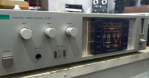 Amplificador Sansui A 707 Galermoaudio No Envio