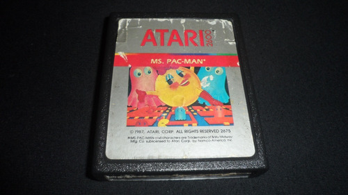 Juego De Atari 2600, Ms.pacman Original