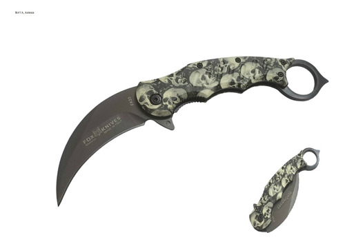 Cuchillo Navaja Táctico Kerambit Karambit Plegable Fa33